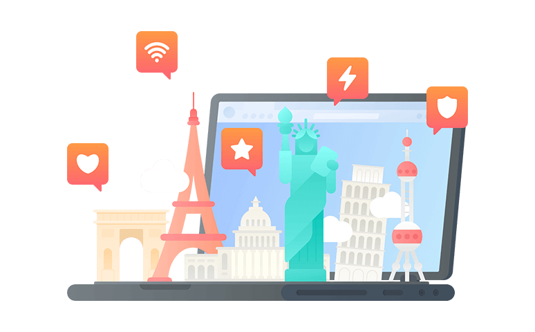 在苏里南连接到中国的代理 - 翻回VPN