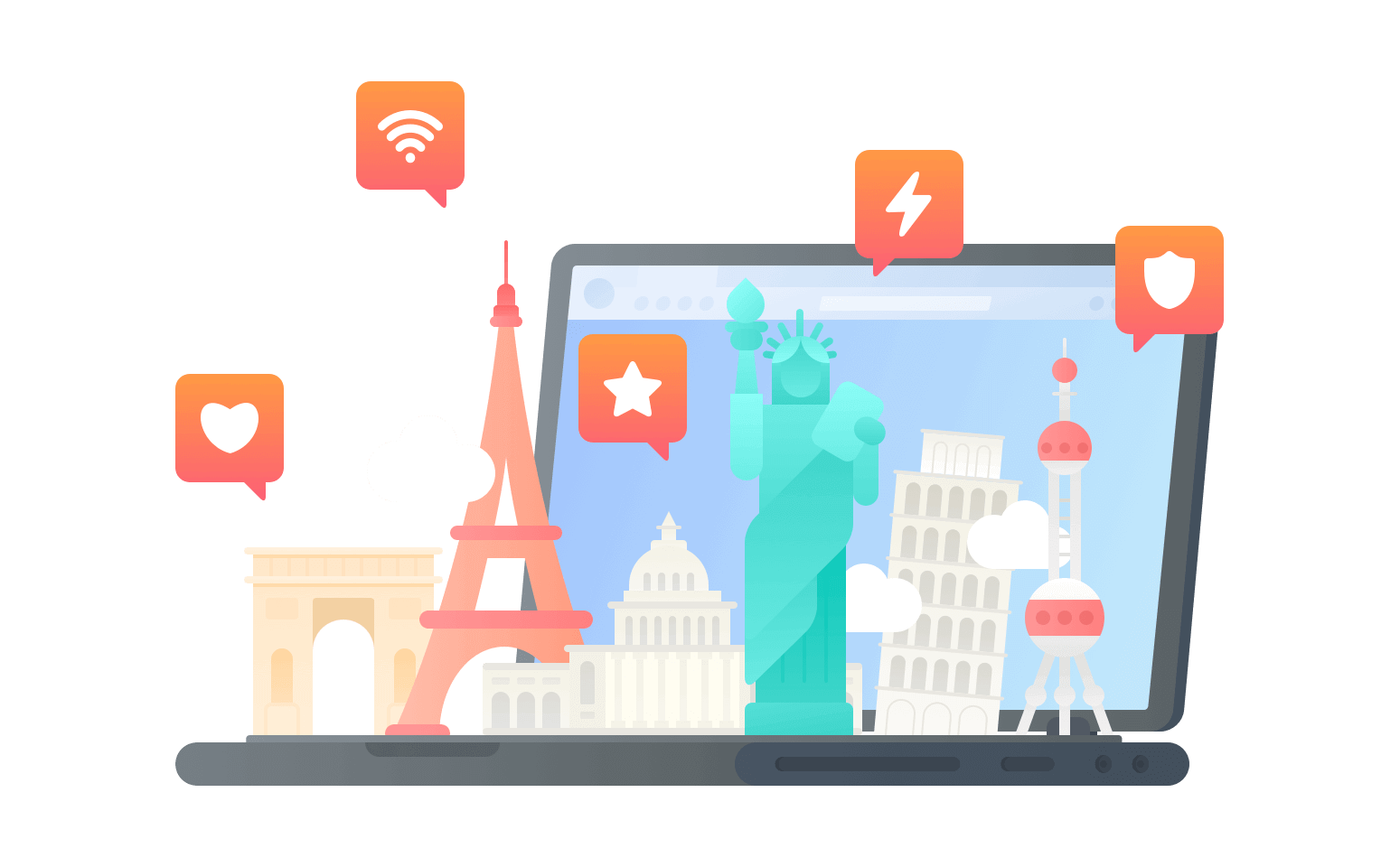 在苏里南连接到中国的代理 - 翻回VPN
